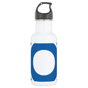 Botella De Agua Punto azul 3 del deslumbramiento