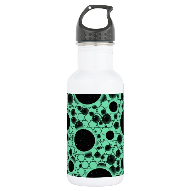 Botella De Agua Puntos de burbuja espacial - Moneda (Anverso)
