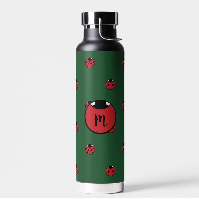 Botella De Agua Puntos de mariquita (Izquierdo)