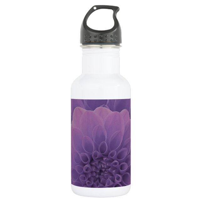 Botella De Agua Purple Dahlia (Anverso)