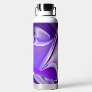 Botella De Agua Purple Flower Rainbow Dreams