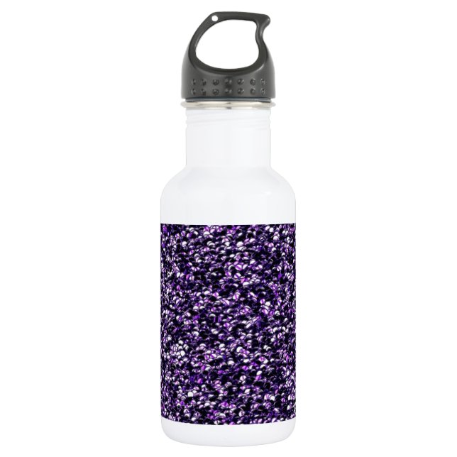 Botella De Agua Púrpura parquea (Anverso)