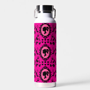 Botella De Agua Purpurina Doll Birthday Pink Glam Fashion