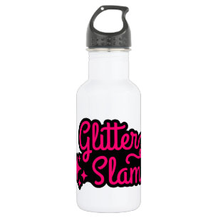 Botella De Agua Purpurina Slam