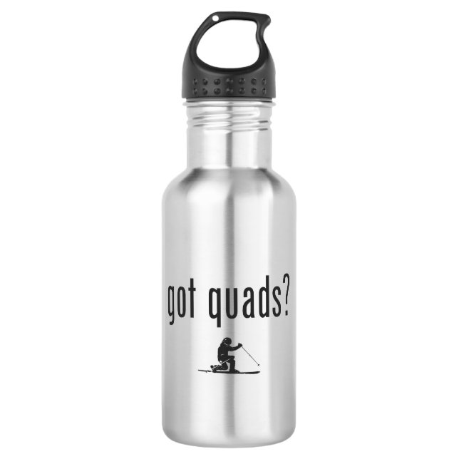 Botella De Agua Quads Telemark Skiing (Anverso)