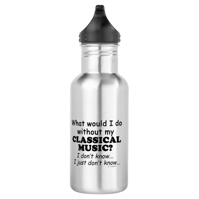 Botella De Agua Qué haría, música clásica (Derecha)