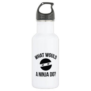Botella De Agua ¿Qué Haría Un Ninja?