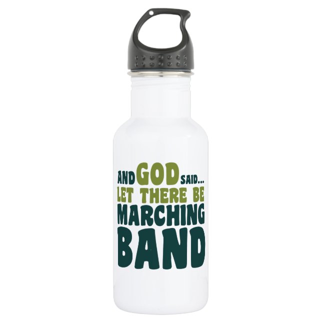 Botella De Agua Que haya banda de marcha (Anverso)