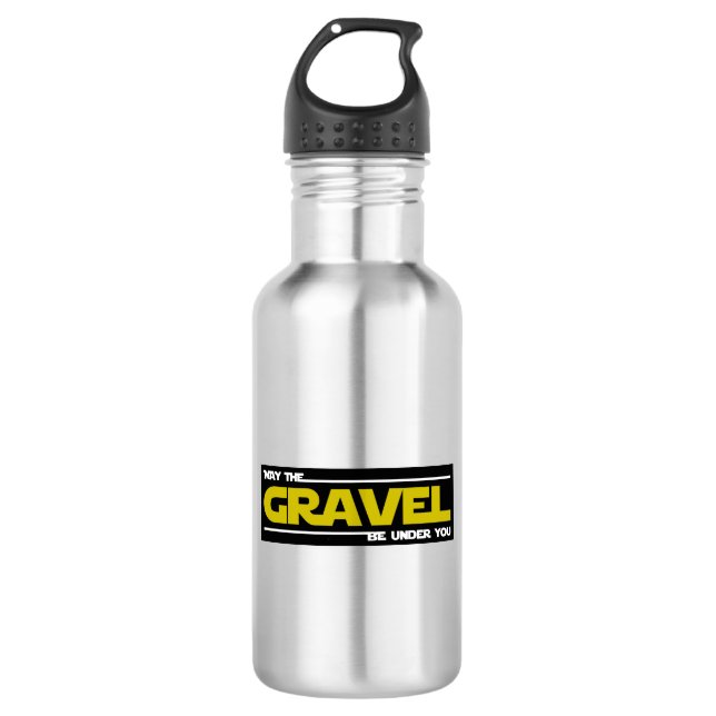 Botella De Agua Que la grava esté debajo de ti (Anverso)