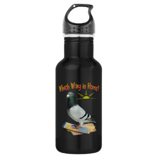 Botella De Agua ¿Qué manera es hogar? Arte de la paloma