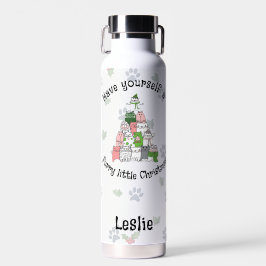 Botella De Agua Que tengan un poco de Navidades peleados