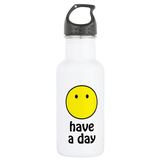 Botella De Agua ¡Que tengas un día! (Anverso)