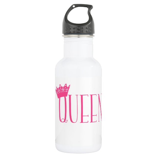 Botella de agua "Queen" (Anverso)