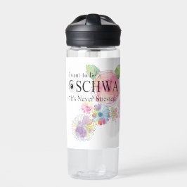Botella De Agua Quiero ser un schwa