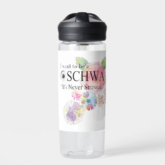 Botella De Agua Quiero ser un schwa
