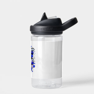 Botella De Agua Quiero servirle - Cute Heart Design Men's