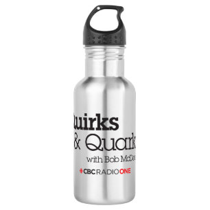 Botella De Agua Quirks y cuartos de CBC