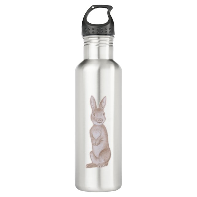 Botella De Agua Rabbit permanente (Anverso)