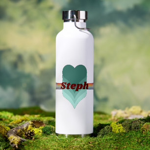 Botella De Agua Radiancia de resurgimiento de los años 70: líneas 