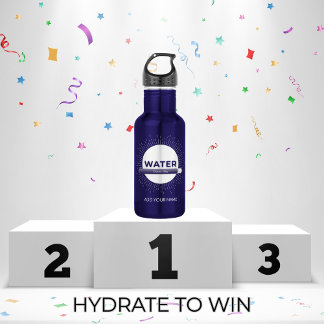 Botella De Agua Radiant Sun Water Quote with Good Day Bar