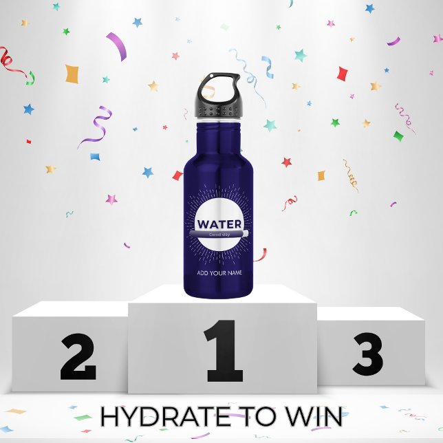 Botella De Agua Radiant Sun Water Quote with Good Day Bar (Subido por el creador)