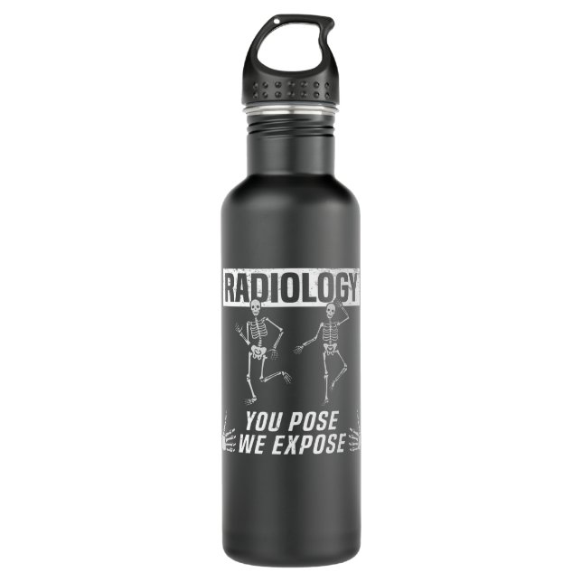 Botella De Agua Radiografía para estudiantes de medicina (Anverso)