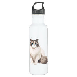 Botella De Agua Ragdoll Cat