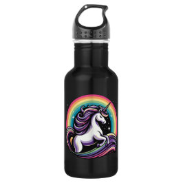 Botella De Agua Raibow Unicorn