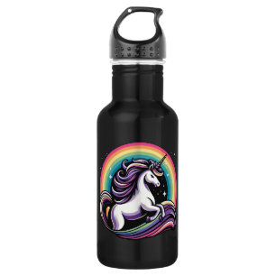 Botella De Agua Raibow Unicorn