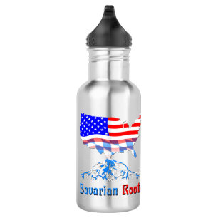 Botella De Agua Raíces bávaras norteamericanas