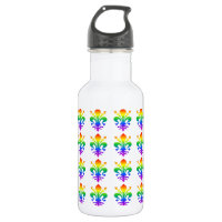 Rainbow Fleur-de-lis