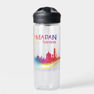 Botella De Agua Ramadan Kareem Personalizado-Pegatina de vinilo de