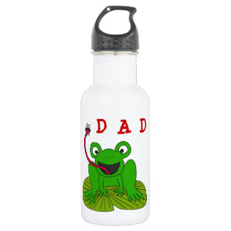 Botella De Agua Rana De Papá En Lillyput