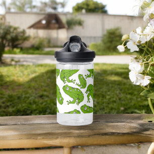Botella De Agua Rana verde
