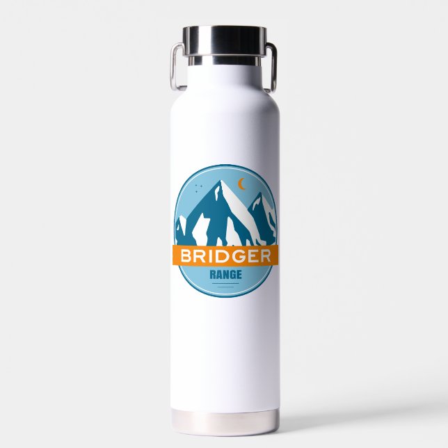 Botella De Agua Rango Bridger Montana Estrellas Luna (Delantero)