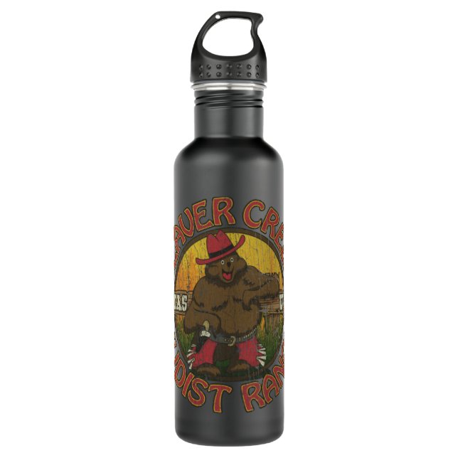 Botella De Agua Rango de nudistas de Creek Beaver 1983 (Anverso)