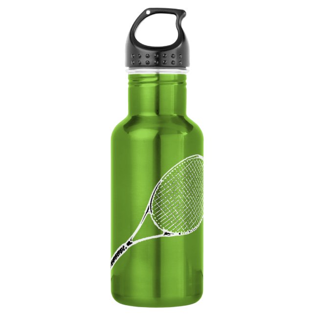 Botella De Agua raqueta de tenis (Anverso)