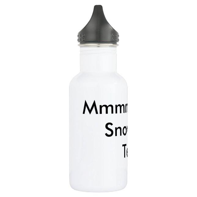Botella De Agua Rasgones del copo de nieve (Izquierda)