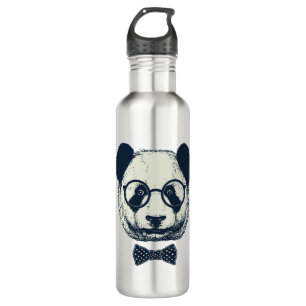 Botella De Agua Rayas de la panda