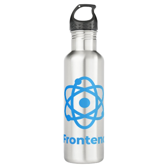 Botella De Agua Reaccionar frente a frente (Anverso)