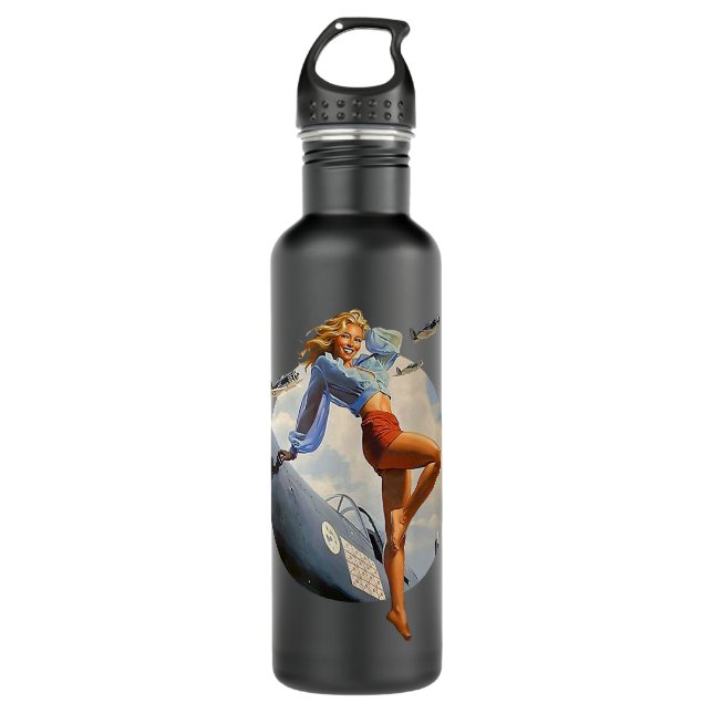 Botella De Agua Real Fuerza Aérea Australiana Roundel tee t- (Anverso)