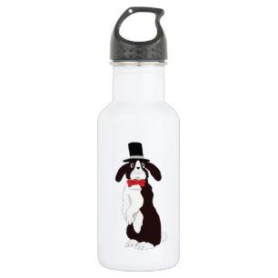 Botella De Agua Real Tuxedo Bunny