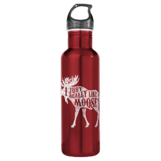 Botella De Agua Realmente Me Gusta Moose OK