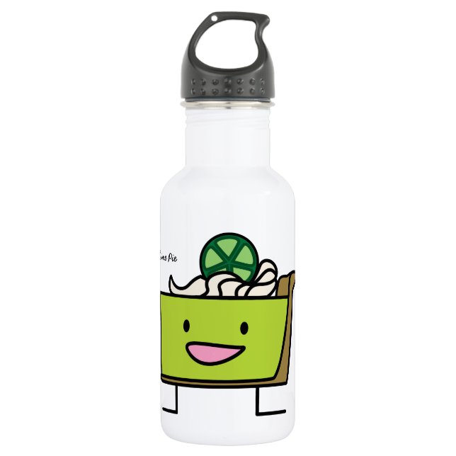 Botella De Agua Rebanada agria Graham del postre del limón amargo (Anverso)