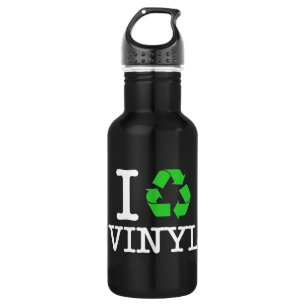 Botella De Agua Reciclar vinilo