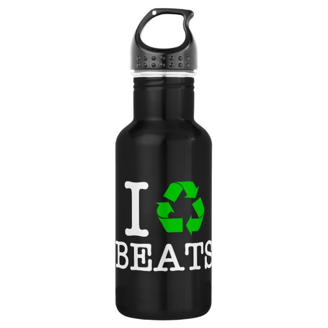 Botella De Agua Reciclé Beats (Anverso)