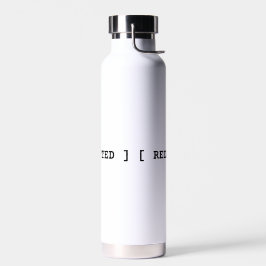 Botella De Agua [ REDACTED ] Minimalist Professional Insulated