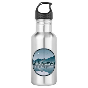 Botella De Agua Reflejo del lago Summersville West Virginia