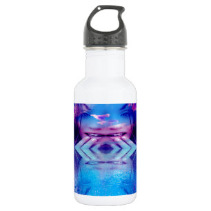 Botella De Agua Reflexión azul