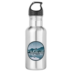 Botella De Agua Reflexión sobre el lago Pend Oreille Idaho